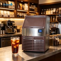 Vente directe d'usine, prix de gros, machine à glaçons en cubes, machine à glaçons haute efficacité pour les magasins de bubble tea
