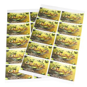 Custom <strong>Label</strong> Stickers logo Skincare Cosmetic Bottles <strong>Waterproof</strong> Vinyl PVC Printing Gold Foil Essential Oil Packaging <strong>Labels</strong> - Product Image 4
