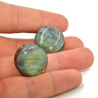 Bouchons d'oreilles en pierre Labradorite de haute qualité, bijoux extensibles à Double évasé, Tunnels d'oreilles en pierre de qualité supérieure 3AAA