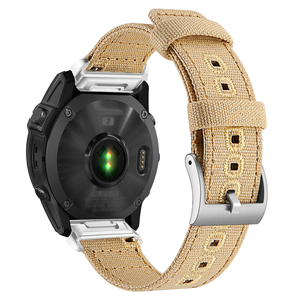 Correa de reloj deportivo de ajuste rápido de nailon de 22mm y 26mm Win-Win para <span class=keywords><strong>Garmin</strong></span> Tactix7pro Fenix 7X 8 7 Pro Fenix 6X 6 5X 5Plus correa de repuesto - Product Image 5