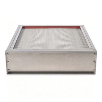 Filtre HEPA en acier inoxydable résistant aux hautes températures pour four de cuisson alimentaire et système de purification d'air chaud pour la stérilisation des aliments