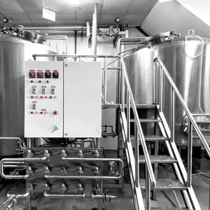 מודולרי מיני מיקרו מבשלת דלי 3bbl 4bbl 5bbl 10bb brewhouse מערכת לאוטר mash whirlpool לחלוט קומקום סיר