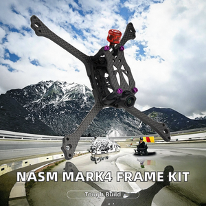 Kit de Marco de Fibra de Carbono Completo <span class=keywords><strong>NASM</strong></span> Mark4 de 9 Pulgadas (387 mm), Molde Privado para Dron de Carreras FPV, Accesorio para Vuelo Libre - Product Image 2