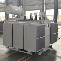 Autotransformateur immergé dans l'huile triphasé S11-M, entrée 35 kV, sortie 380 V, 50/60 Hz, bobine toroïdale, 50-300 kVA