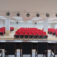 Chaises de cinéma modernes en tissu en gros, chaises de bureau à domicile, home cinéma, chaises pliantes personnalisées pour salle de conférence, auditorium