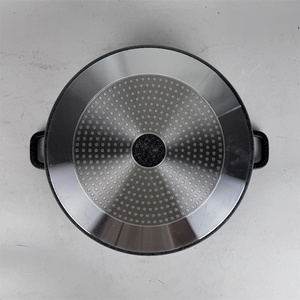 Ensemble de casseroles en aluminium moulé sous pression de style américain, antiadhésif, robuste, pour la cuisine, 32/36/40 cm - Product Image 5