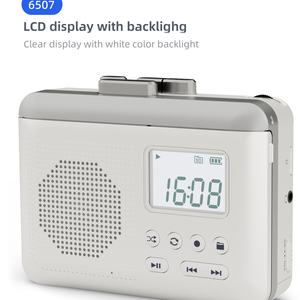 Reproductor de Música de Casete Vintage Más Popular del 2025 con Pantalla LCD, Reproducción de Casete y Funciones de Grabación de Voz Externa a Tarjeta TF - Product Image 5