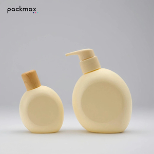Bouteille PE rechargeable de 300 ml – Distributeur de lotion vide au design sculpté pour lait corporel, shampoing pour enfants et emballage cosmétique - Product Image 2