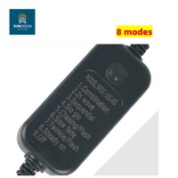 Guirlandes lumineuses LED RGB à intensité variable, étanches IP44, pour intérieur et extérieur, en plastique, très vendues, à haute valeur CRI 50, alimentées en courant alternatif/continu