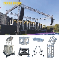 Estructura de Aluminio para Escenarios, Estructura de Caja con Pernos, Estructura Tipo Tomcat