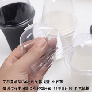 Pot en plastique rond avec couvercle respirant pour semis et boutures, idéal pour le jardinage domestique et l'utilisation sur bureau - Product Image 5