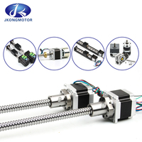 NEMA 23 Kit de moteur pas à pas cc, ventilateur, 57mm, moteur pas à pas avec boîte de vitesses planétaire/encodeur/frein pour bricolage, fraiseuse CNC