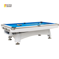 Table de billard professionnelle en ardoise, très vendue, table de billard américain, table de billard 9 boules pour bar, club de billard