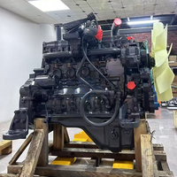 Ensemble moteur 6D107, moteur diesel 6D107, ensemble moteur complet 6D107 pour excavatrice Komatsu PC200-8