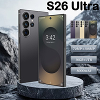 Smartphone Android 5G S26 Ultra Original 6,9 Inci 16GB+1TB Terlaris, Tidak Terkunci, Mendukung CDMA/LTE untuk Gaming