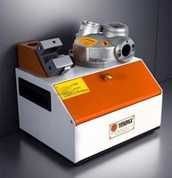 Affûteur de fraises à bout en carbure portable TEBAK 2/3/4 flûtes / Machine à rectifier les fraises à spirale 4-13 mm Rectifieuse de fraises à bout de précision