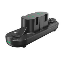 Support de charge 6-en-1 AOLION ALP5001 pour manettes, station de charge double en ABS avec support d'affichage, charge rapide Type-C pour accessoires de jeu PS5 et Switch
