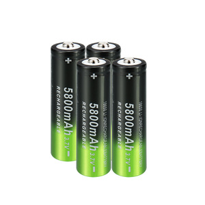 18650 Rechargeable Lithium <b>Battery</b> 5800mAh <b>3.7V</b> Li-Ion Cylindrical Cell For Electronics - Product Image 3