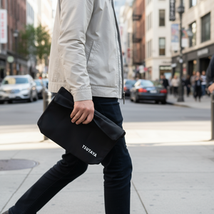 Kustom bordir Logo pola kartun Promosi menggunakan wanita dan pria Non Woven menangani tas belanja - Product Image 3