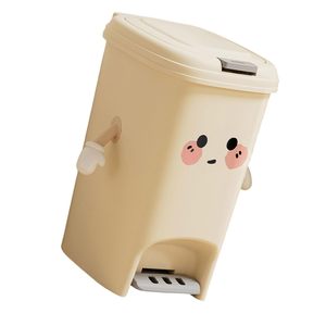 Poubelle ronde en PP colorée de taille moyenne, modèle SJY-250902-42, pour hôtel, bureau, cuisine et usage domestique - Product Image 4