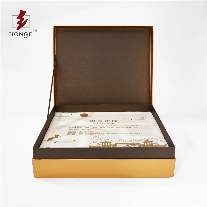 Honge OEM Manufacturer Professional Experience factory supply free sample good price paper packaging paper display box for food