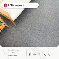 LG/LX Lvt Lvt Luxus Lvt Fliesenboden * Vinyl wasserdichter Bodenbelag Günstiger Preis 2*450*450mm LX Indoor Teppich Stein Stoff muster