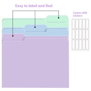 Hot Bán Morandi Loạt Tóc Thẳng-Cross-Biên Giới Nhà Máy Trực Tiếp PP Chất Liệu Văn Phòng Lưu Trữ Dữ Liệu Tập Tin Thư Mục <span class=keywords><strong>Manila</strong></span> Thư Mục - Product Image 5