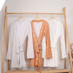 Tùy Chỉnh Mùa Hè Ngủ Pyjama Femme Sexy Lãng Mạn Đàn Hồi Eo Dệt Kim Gia Đình Của Phụ Nữ Đồ Ngủ - Product Image 2