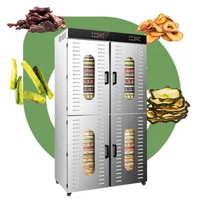 Máquina Eléctrica de secado de alimentos, máquina deshidratadora inteligente profesional de 5 capas, 220 voltios, 80 bandejas, 1000w de fruta