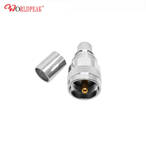 Hiệu suất cao <span class=keywords><strong>pl259</strong></span> <span class=keywords><strong>UHF</strong></span> nam cắm uốn solderless không thấm nước RF đồng trục kết nối cho wdfr240 <span class=keywords><strong>rg8x</strong></span> h155coax Cáp - Product Image 5