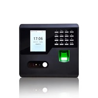 Máquina de Control de Acceso Biométrico con Pantalla LCD, Lector de Huellas Dactilares, Reconocimiento Facial, Lector de Tarjetas, Sistema Operativo Linux, WiFi, Audio Bidireccional, Compatible con OEM/ODM, Admite 2000 Usuarios