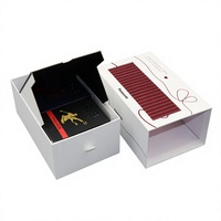 Caja de Regalo de Cartón Rígido de Lujo, Ecológica y Resistente, con Logotipo Personalizado, Ventana de Exhibición y Grabado en Relieve, Juego de Empaque de Alta Gama