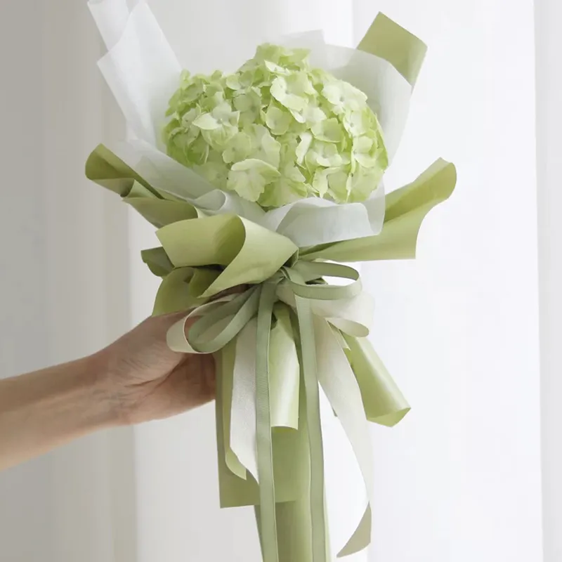 Ramo de flores de celofán transparente, bolsas de embalaje de plástico, suministros de arreglo Floral