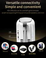 Mini projecteur intelligent pour la maison, home cinéma 4K, portable, courte portée, Android intelligent, Wifi, vidéo, tout-en-un