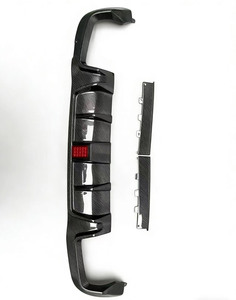 Nuevo Difusor de Parachoques Trasero de Fibra de Carbono Estilo Bra con Recortes para Escape, Instalación con Tornillos, Ajuste Universal para Mercedes-Benz Clase <span class=keywords><strong>E</strong></span> <span class=keywords><strong>W213</strong></span> - Product Image 4