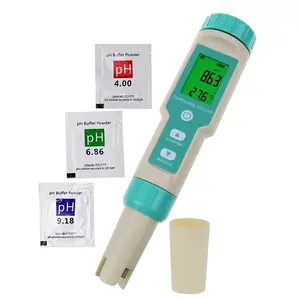 Salinity PH TDS EC ORP TEMP SG Meter Water Quality Analysis Kit High Quality 7 in 1 for Aquarium Hydroponics Water Test