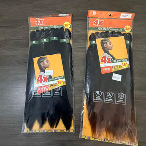 Vendita all'Ingrosso di Fabbrica: Capelli Pre-Stirati per Intrecciare 38 Pollici 240g X/P 4X, Estensioni per Trecce Africane - Product Image 2