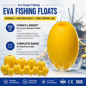 Boya <span class=keywords><strong>de</strong></span> <span class=keywords><strong>Pesca</strong></span> <span class=keywords><strong>Profesional</strong></span> <span class=keywords><strong>de</strong></span> Espuma EVA Amarilla Brillante <span class=keywords><strong>de</strong></span> Alta Densidad, Ecológica, para Redes <span class=keywords><strong>de</strong></span> Enmalle, Redes <span class=keywords><strong>de</strong></span> Arrastre y <span class=keywords><strong>Pesca</strong></span> con Palangre - Product Image 1