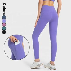 2023 Push up Yoga ropa deportiva mujeres Yoga Leggings cintura alta mallas para correr entrenamiento gimnasio Fitness pantalones con bolsillo Siade - Product Image 1