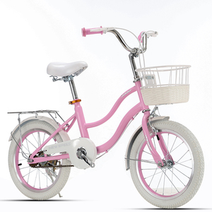 Bicicleta Infantil Modelo Princesa de 14" con Aleación de Magnesio de Una Sola Velocidad Ruedas de Entrenamiento y Sillín Ajustable para Niños de 3 a 8 Años - Product Image 5