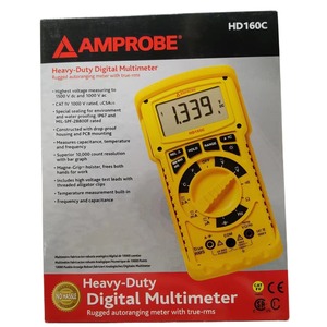 Multimètre numérique Amprobe HD110C HD160C True RMS - Étanche et anti-poussière pour usage industriel et domestique HD110C Étanche et anti-poussière - Product Image 2