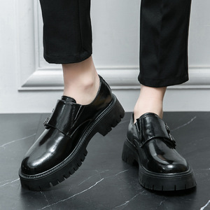 IStapromo Gifts Fashion Shoes KICKSLOE SHOES Non-Slip Breathable Thick Sole Cushioned Waterproof Men Business Casual Shoes - Product Image 2