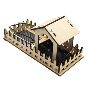 Kit de Laboratorio STEM OKYN-G6668, Rompecabezas de Madera, Divertido Modelo de Sensor de Gotas de Lluvia, Kit Educativo STEM para Niños - Product Image 1