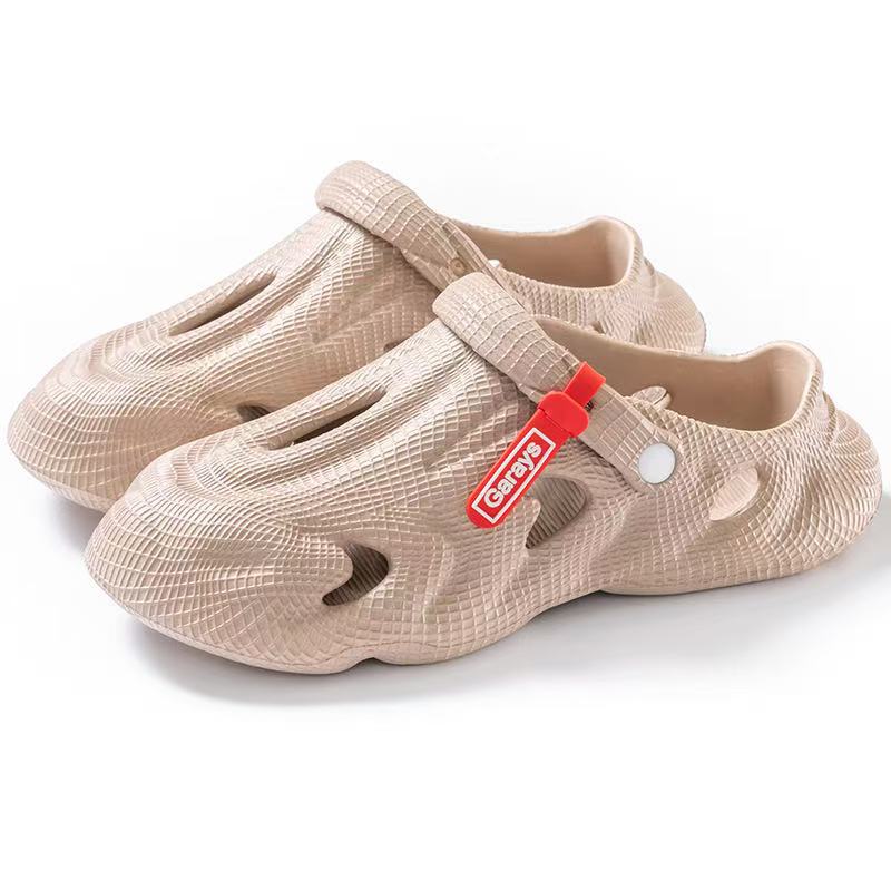 With red label - khaki