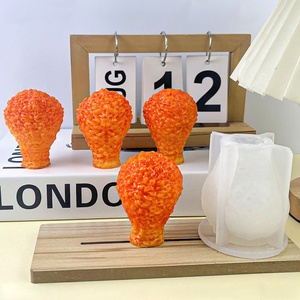 Molde de silicona para velas de resina con forma de pata de pollo para decoración del hogar, molde para velas aromáticas - Product Image 2