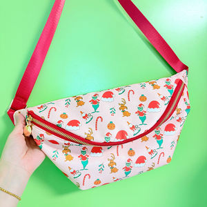 Abito festoso Jumbo marsupio marsupio marsupio da donna femminile principessa a tema ispirato al parco marsupio impermeabile in Nylon - Product Image 2