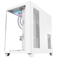 Boîtier d'ordinateur gamer en alliage d'aluminium avec verre trempé, édition panoramique, vue sur la mer, personnalisé, ATX Full Tower, best-seller populaire