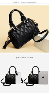Wholesale Products Fashion Women Boston Bags Large Capacity Handbags Pattern Cross Body Bag Inspired Designer Casual <b>Tote</b> - Product Image 3