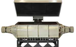 Bộ đồ ăn ngã ba lưỡi dao muỗng mài rung TUMBLING máy hoàn thiện với <span class=keywords><strong>separator</strong></span> với cách âm Bìa - Product Image 3