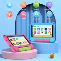 Tablettes Android personnalisées pour enfants M7K 7 pouces A100 Quad core 2 Go de RAM 32 Go de ROM 2.0M avec caméra et application éducative